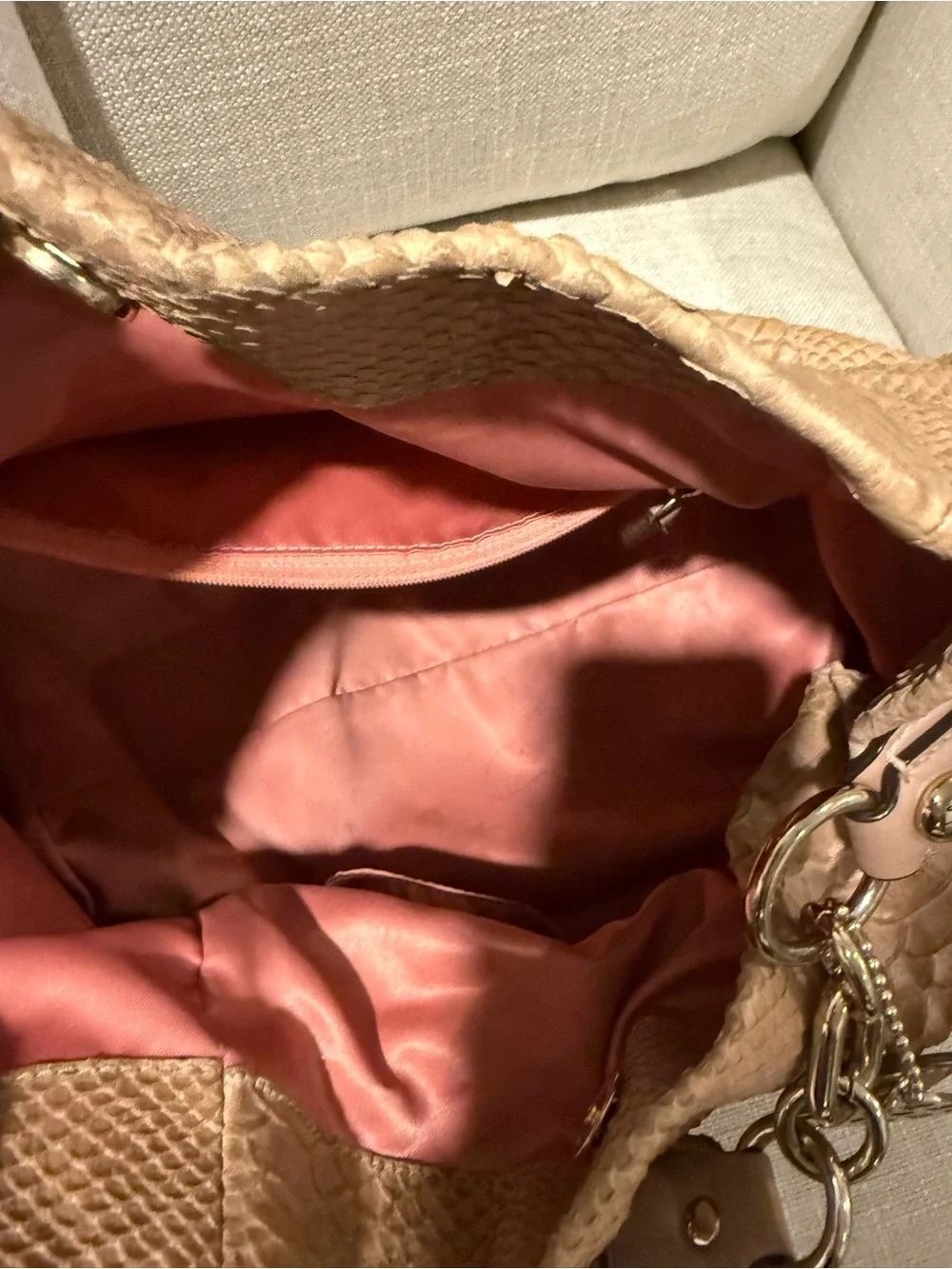 Coach Spring 2010 Embossed Leather Hobo